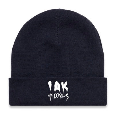 IAK Records Beanie - Navy